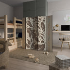 FOLIAGE TALES 5-Panel Room Divider
