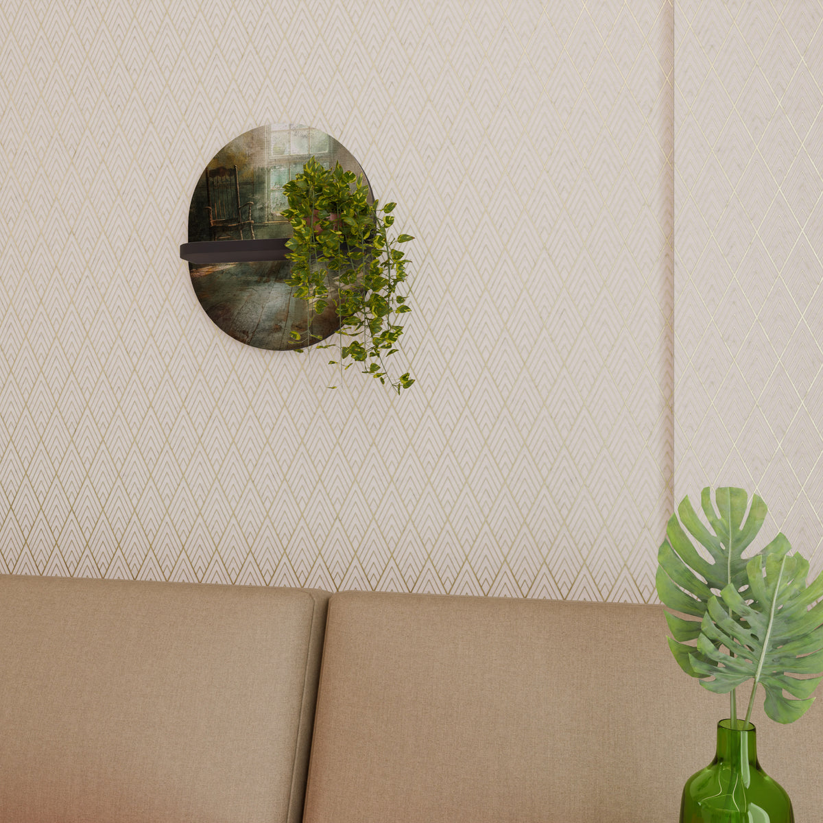 SUNLIT STILLNESS Art Shelf