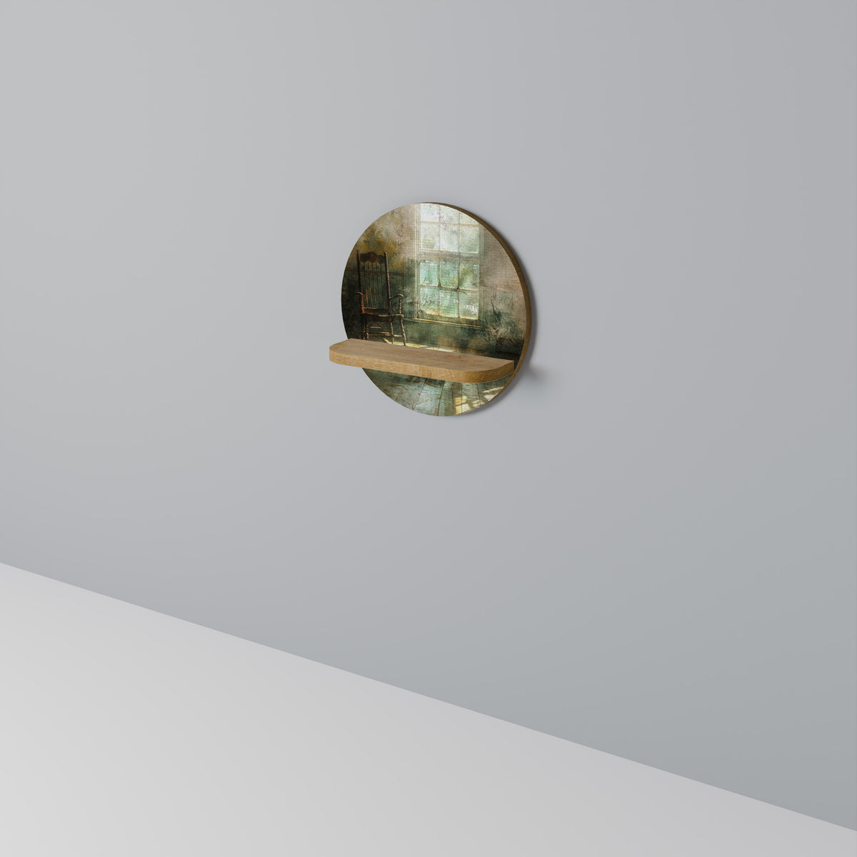 SUNLIT STILLNESS Art Shelf