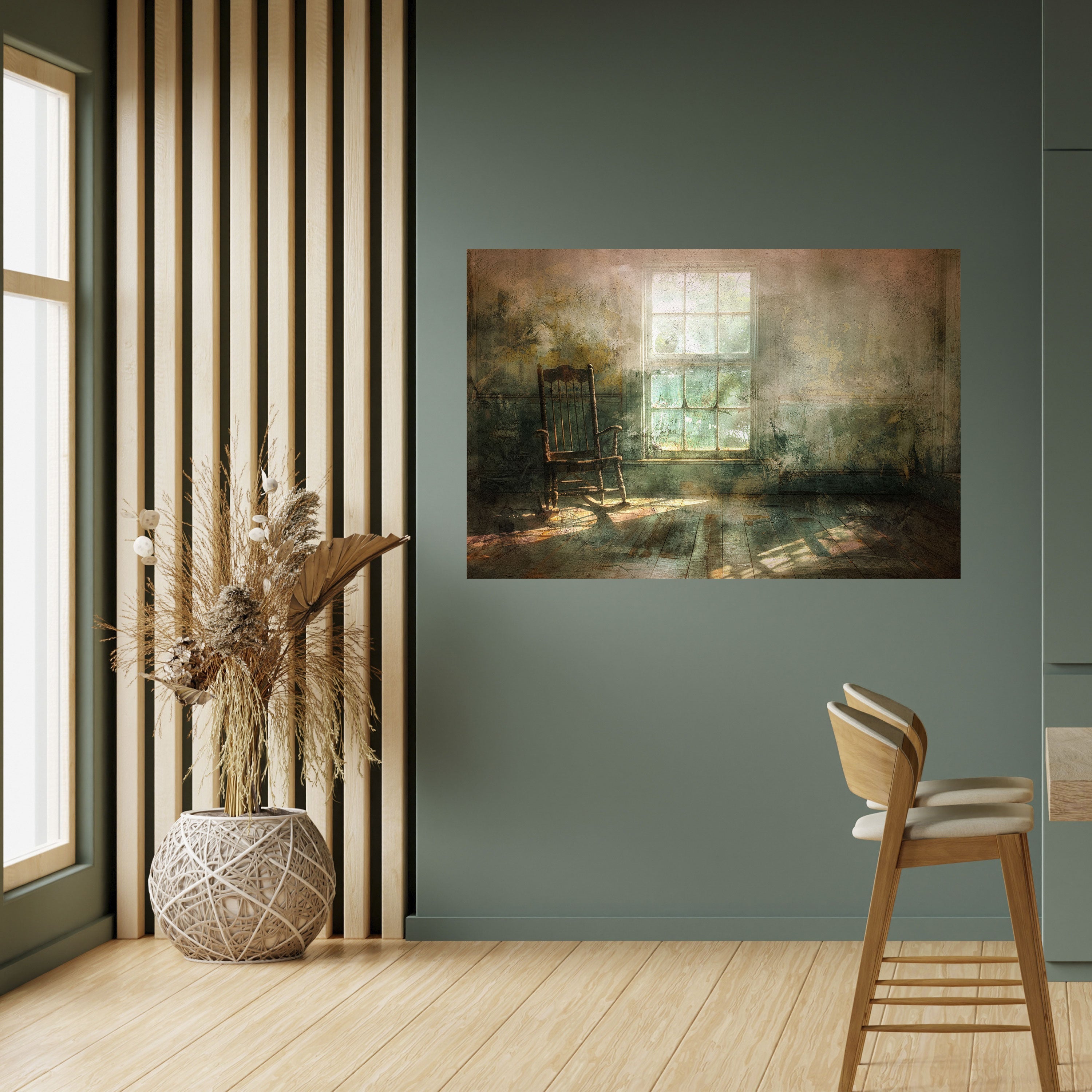 Affiche horizontale autocollante « SOLEIL IMMENSE »