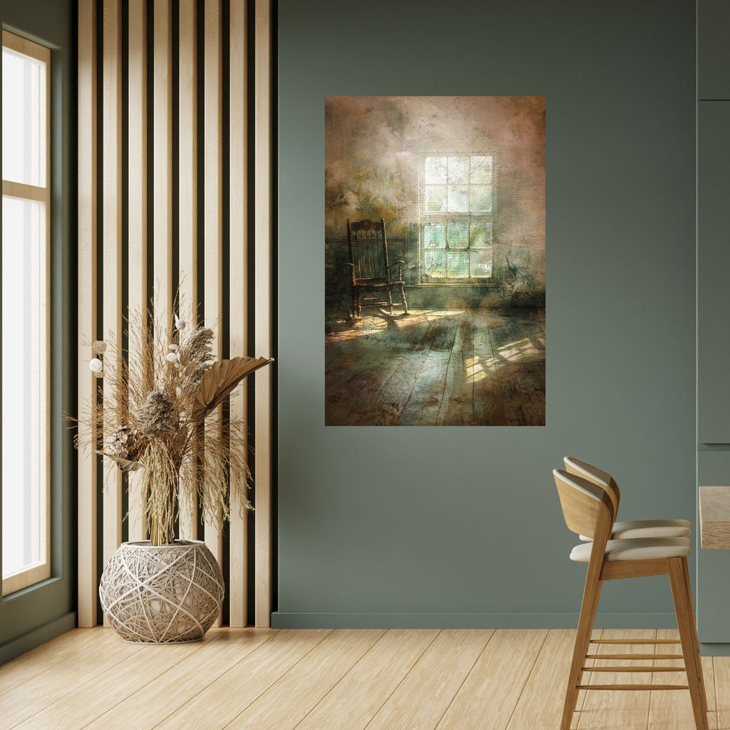 Affiche verticale autocollante « SOLEIL IMMENSE »