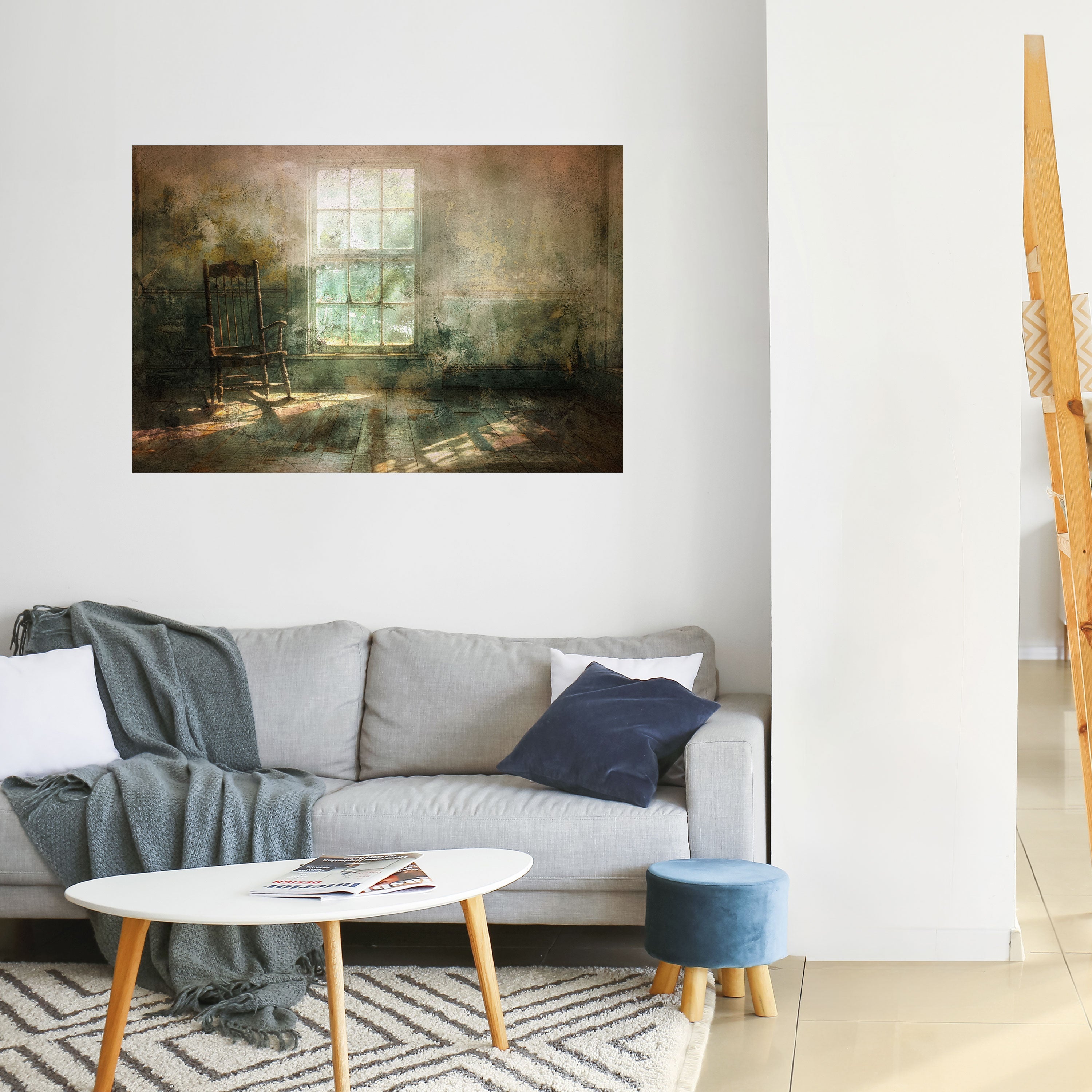 Affiche horizontale autocollante « SOLEIL IMMENSE »