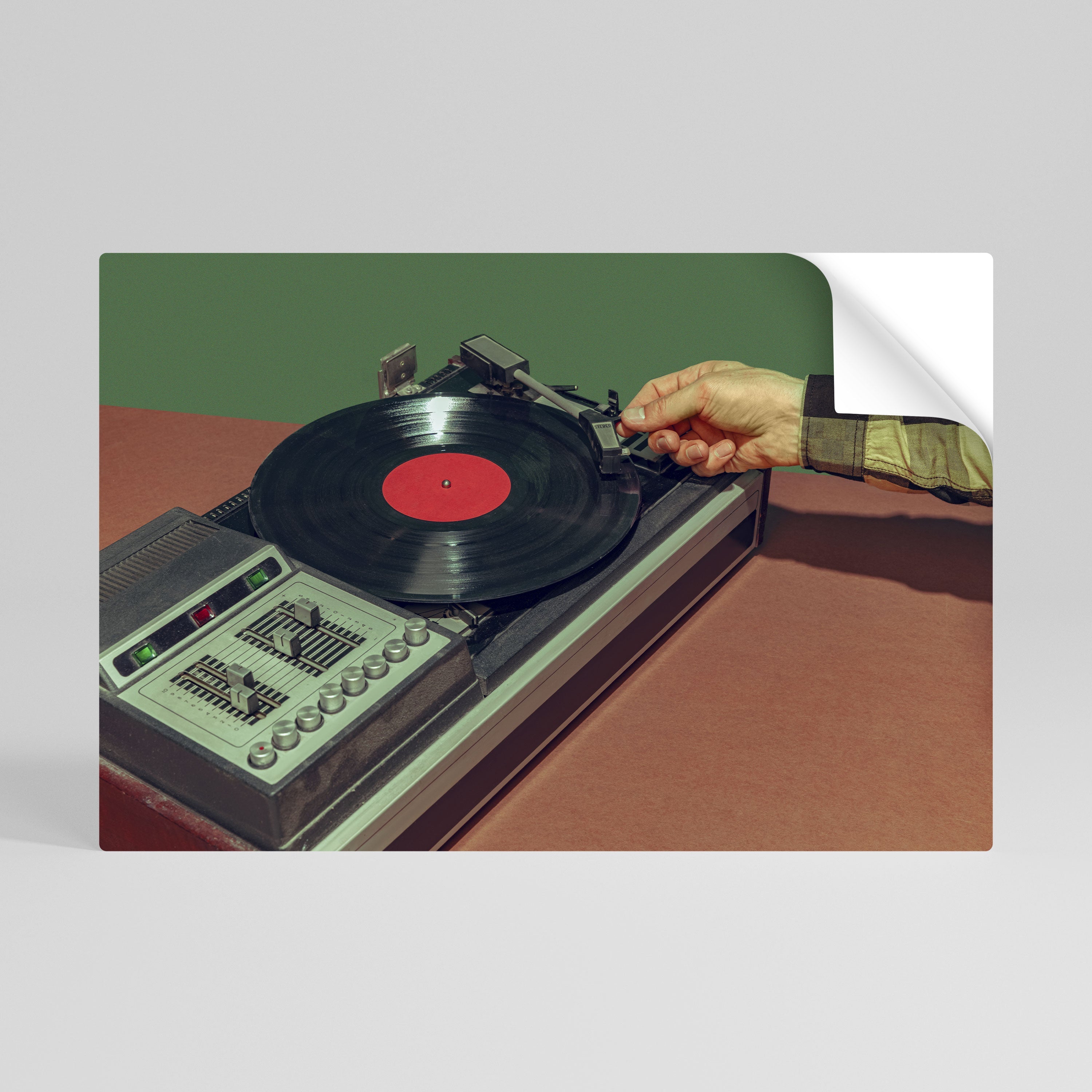 Affiche horizontale autocollante SONS UNIQUES