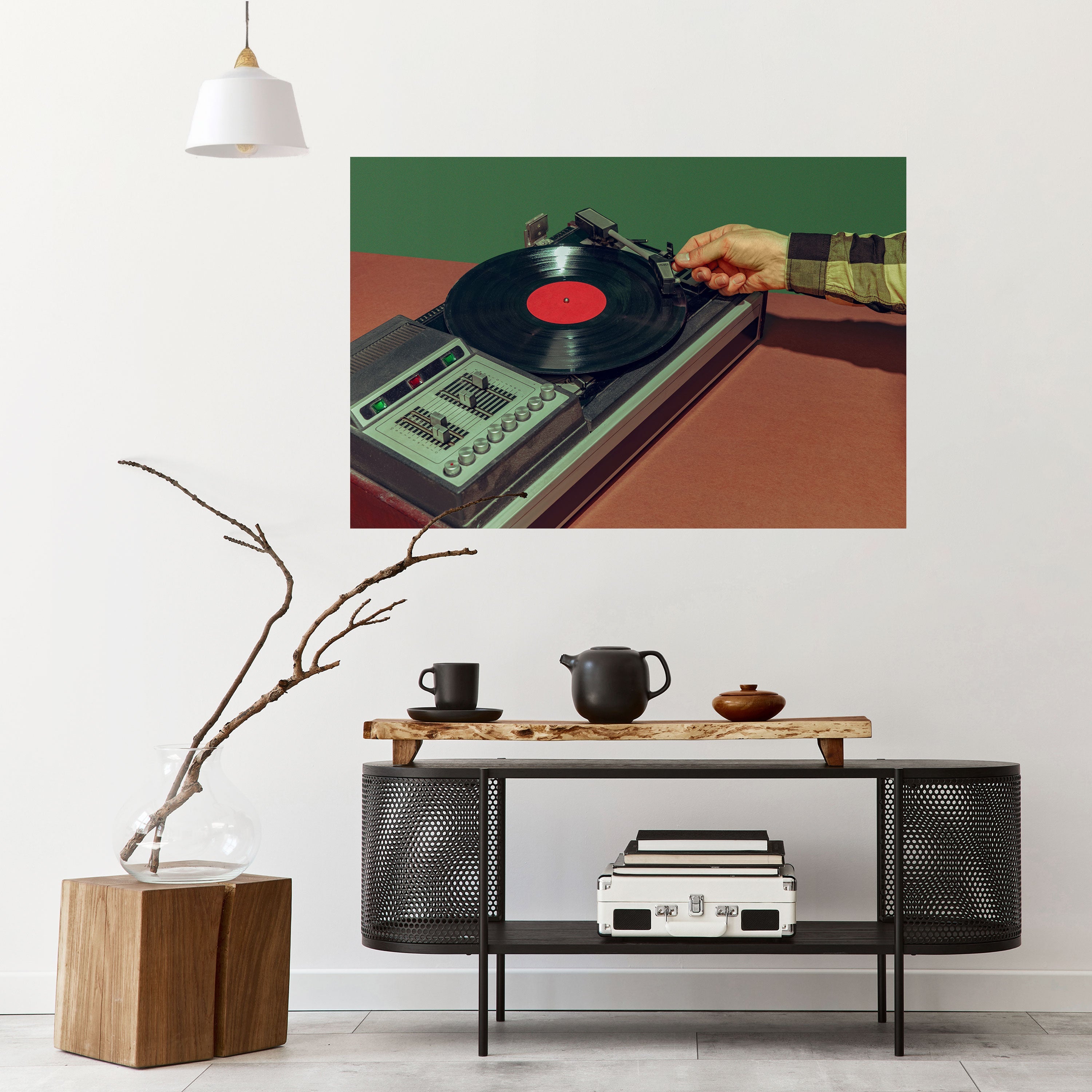 Affiche horizontale autocollante SONS UNIQUES