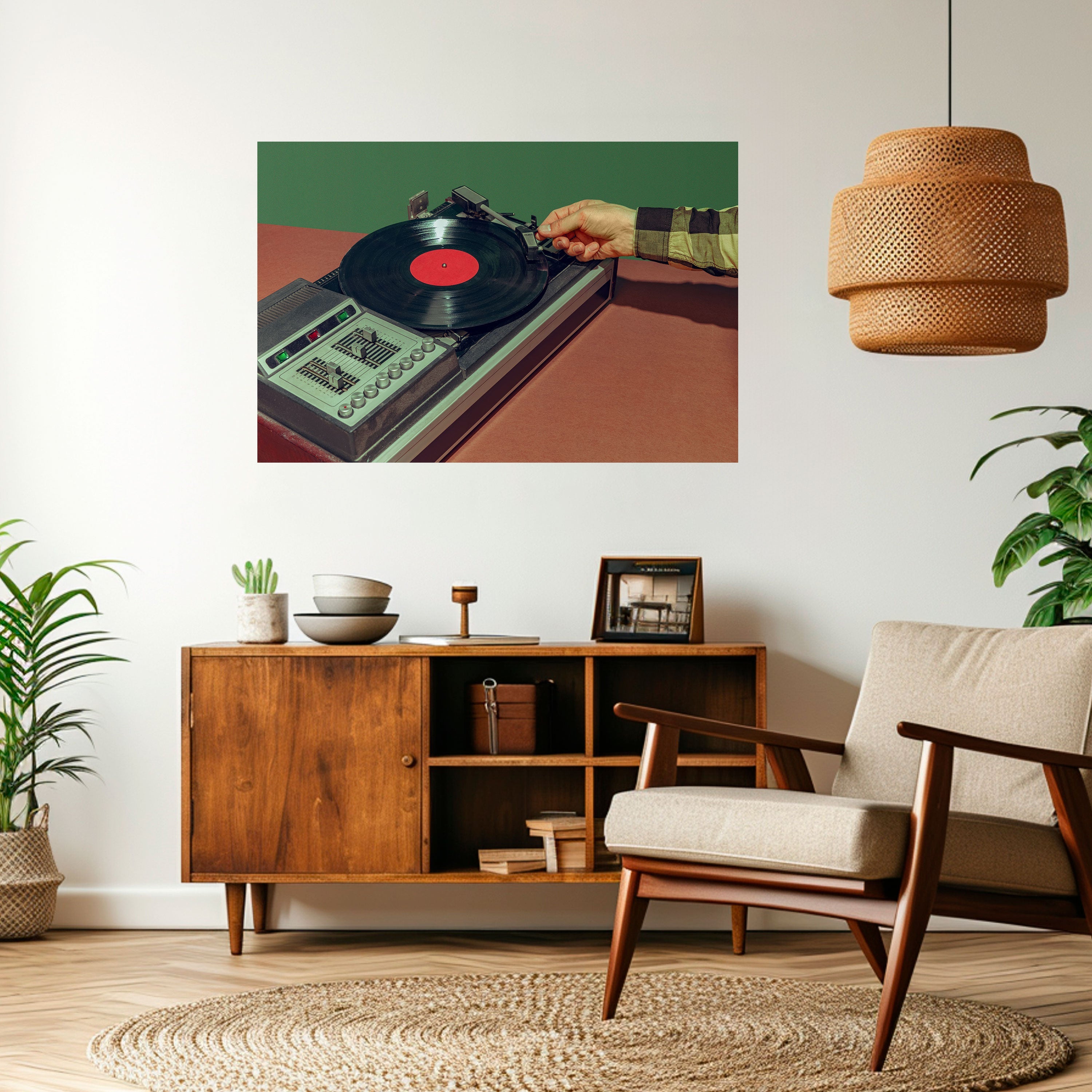 Affiche horizontale autocollante SONS UNIQUES