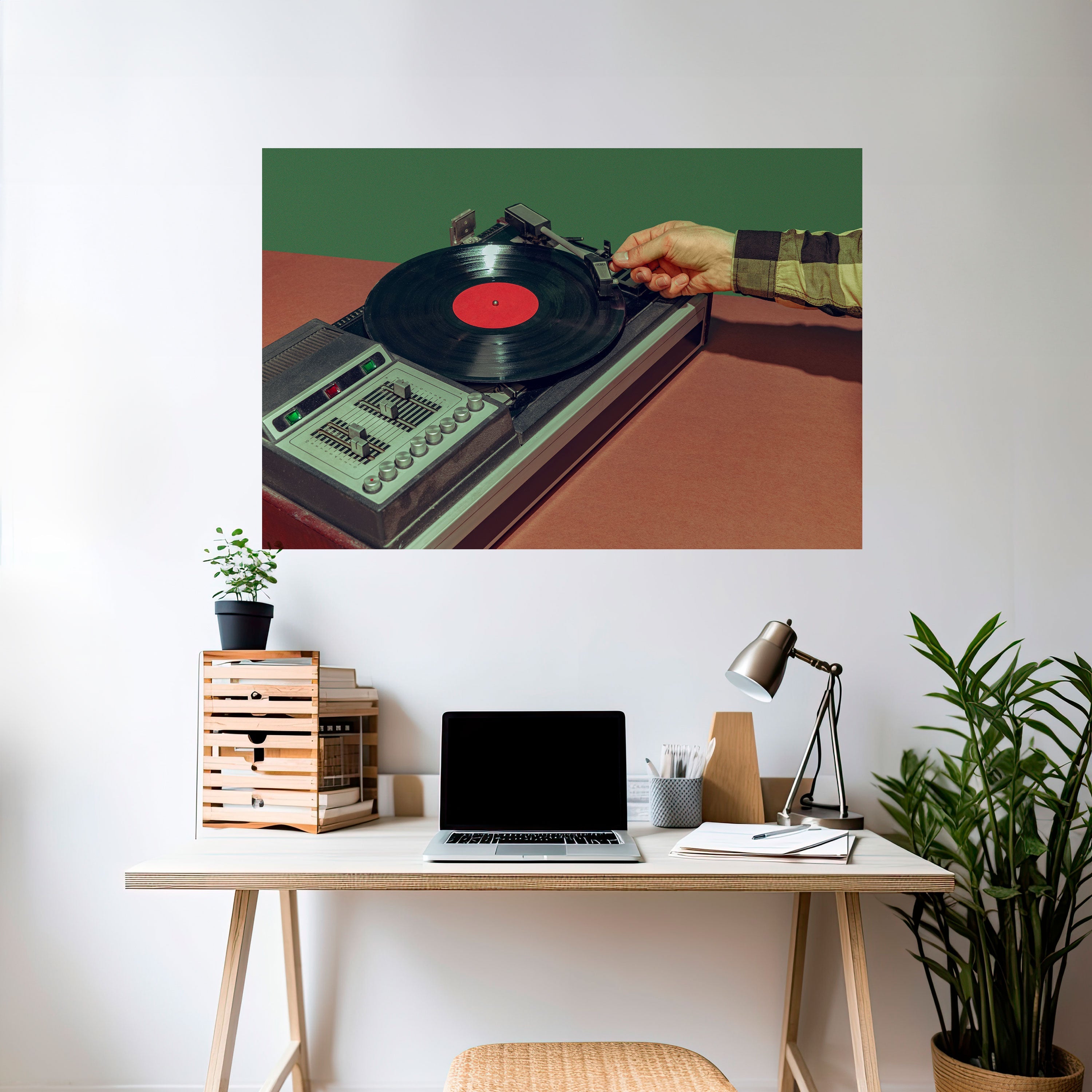 Affiche horizontale autocollante SONS UNIQUES