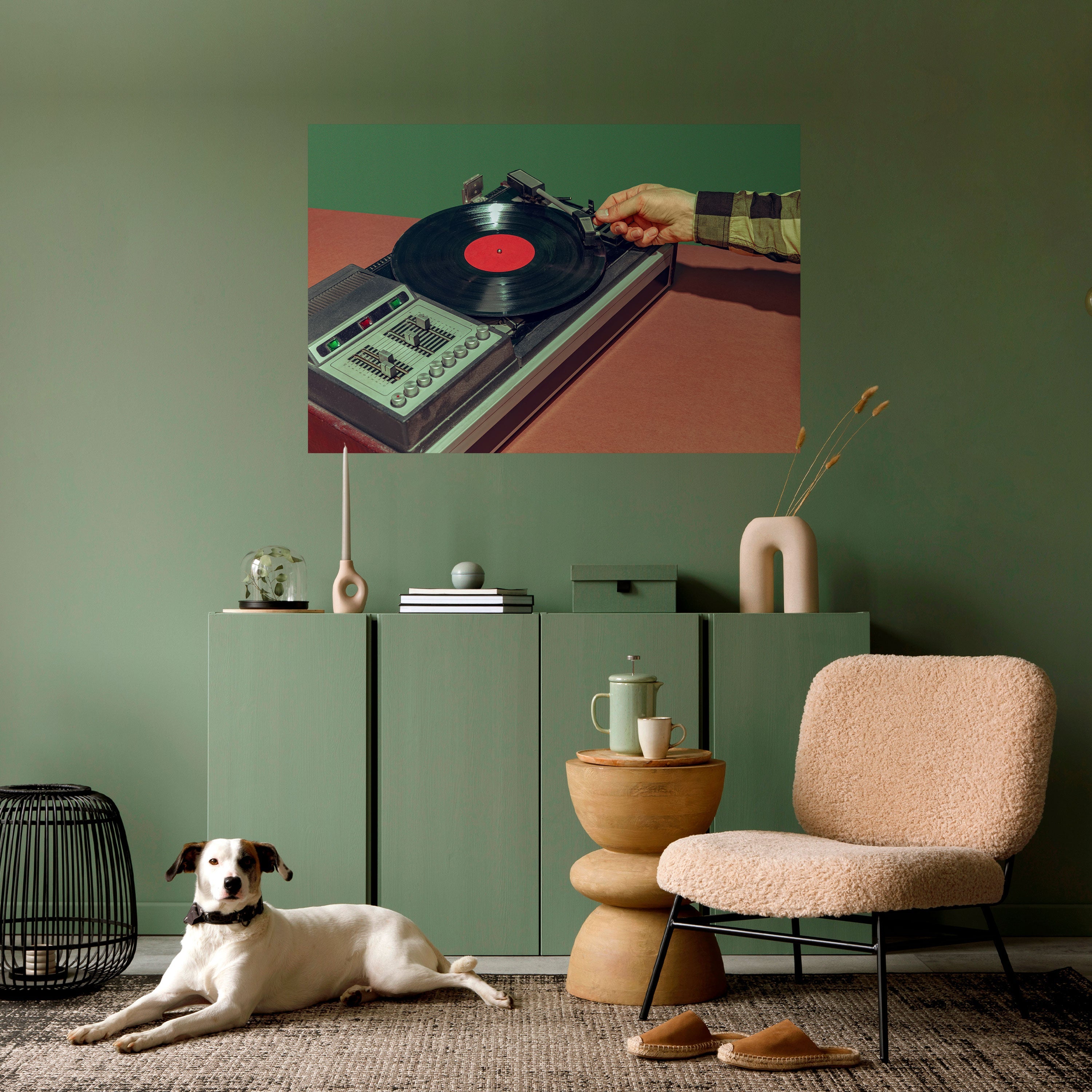 Affiche horizontale autocollante SONS UNIQUES