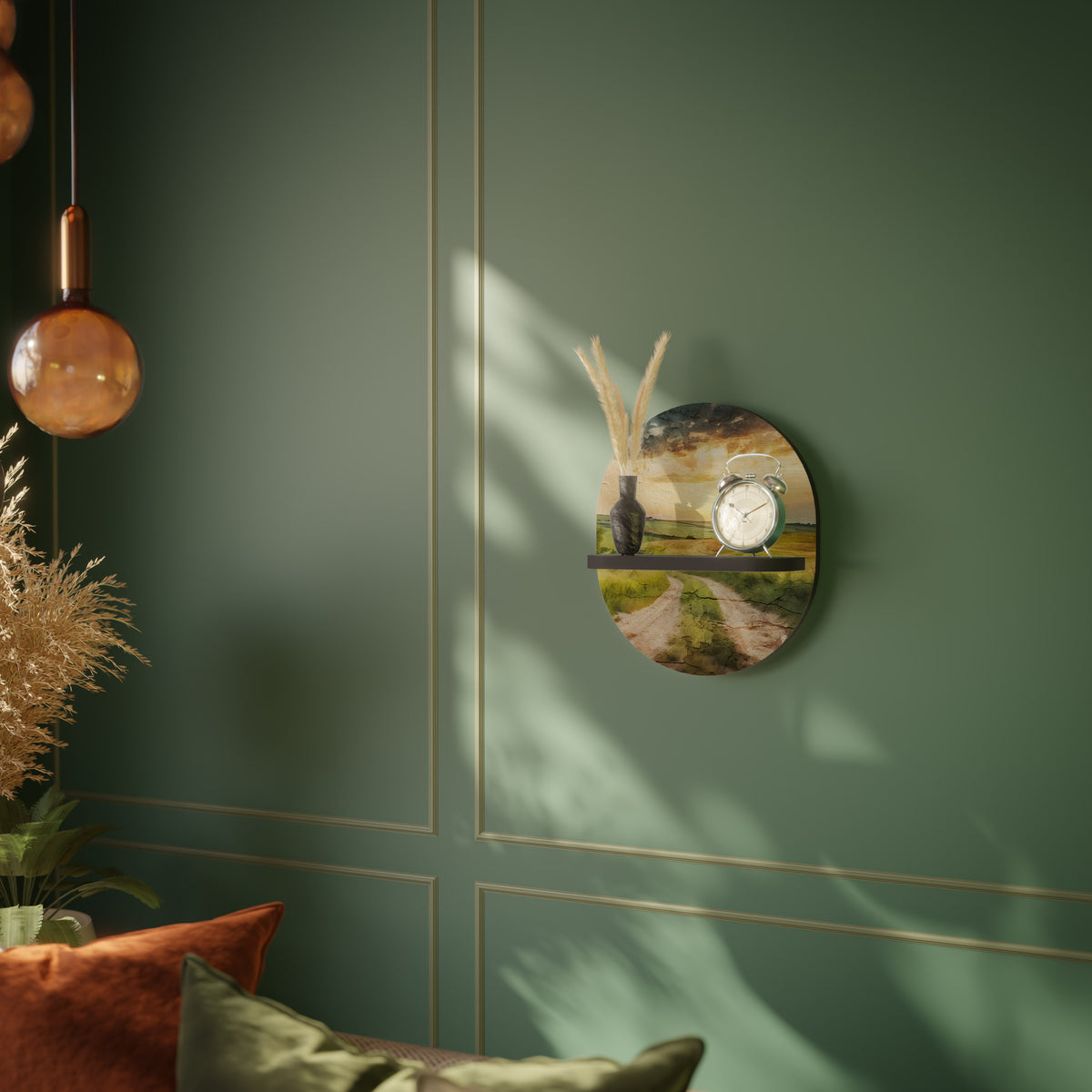 SUNSET PATH Art Shelf