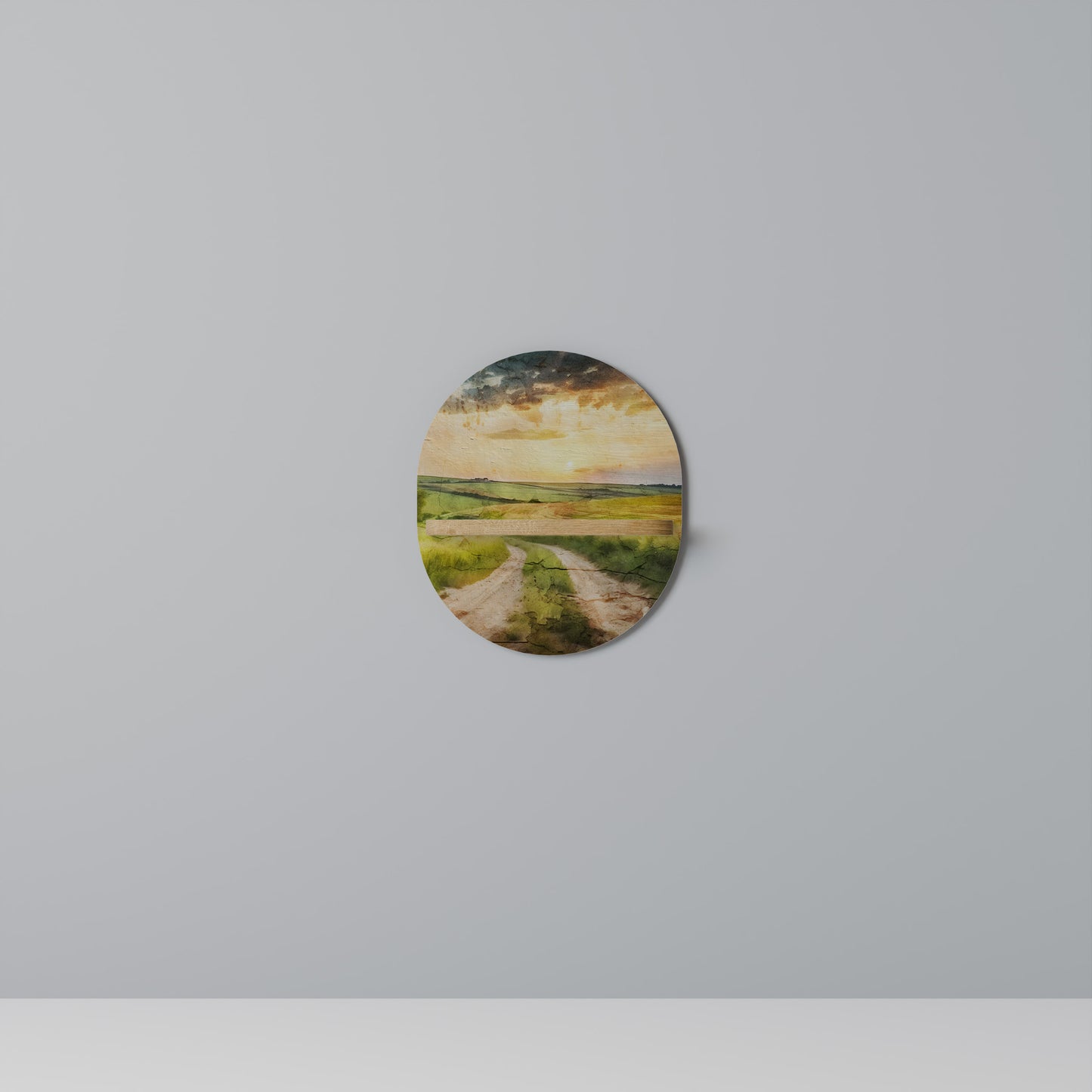 SUNSET PATH Art Shelf