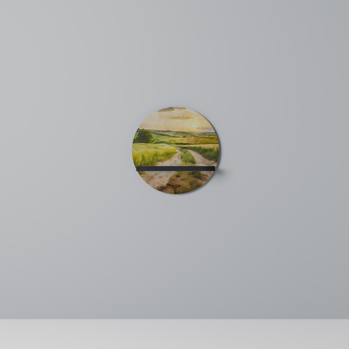 SUNSET PATH Art Shelf