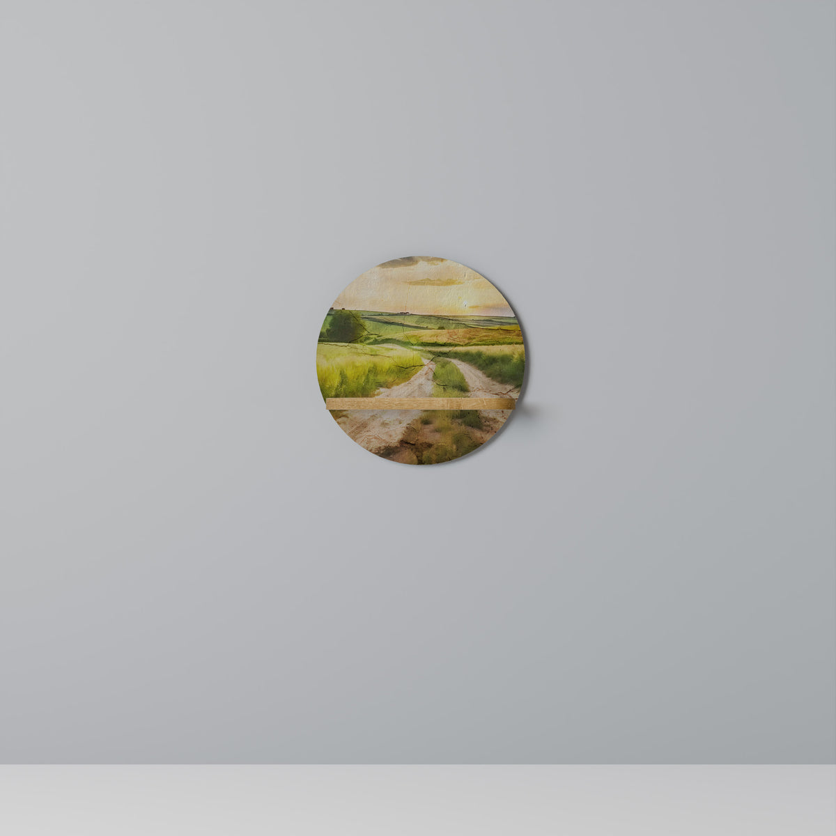 SUNSET PATH Art Shelf