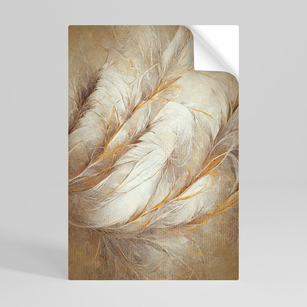 Affiche verticale autocollante SOFT PLUMAGE