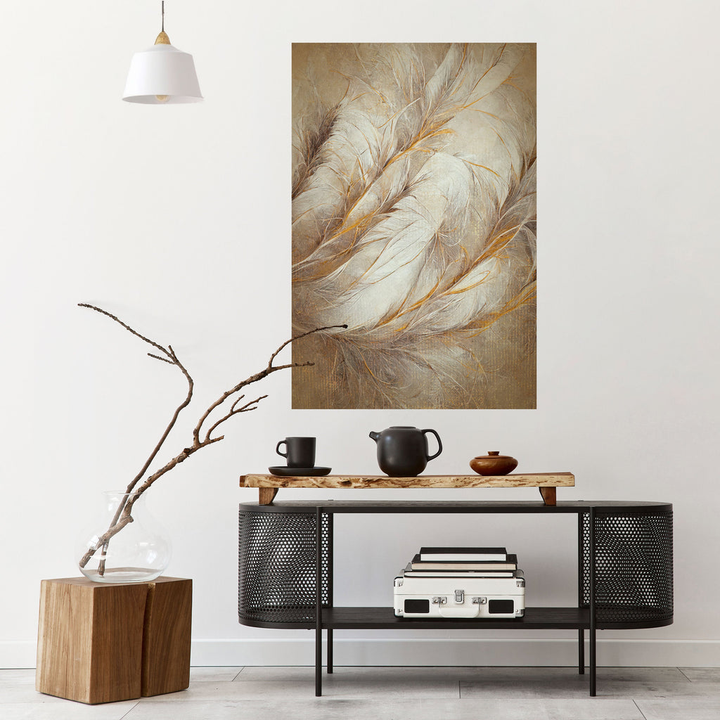 Affiche verticale autocollante SOFT PLUMAGE