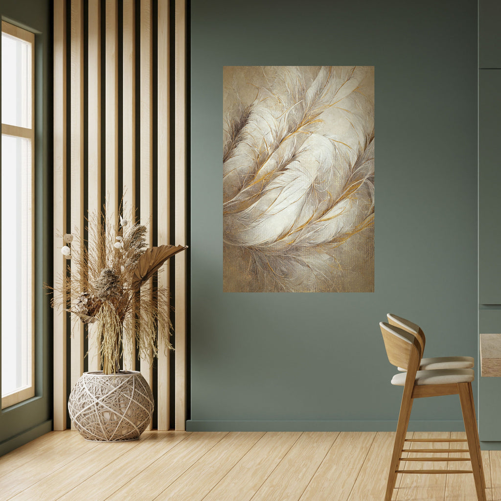 Affiche verticale autocollante SOFT PLUMAGE