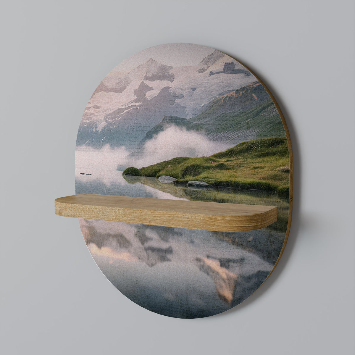 FOGGY HORIZON Art Shelf