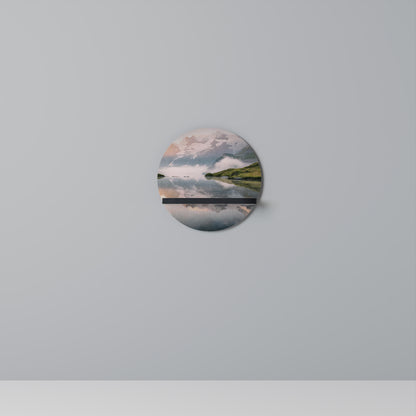 FOGGY HORIZON Art Shelf