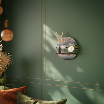 FOGGY HORIZON Art Shelf