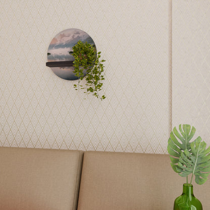 FOGGY HORIZON Art Shelf