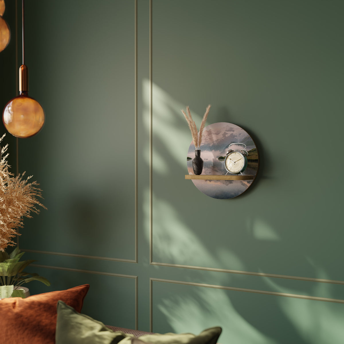 FOGGY HORIZON Art Shelf