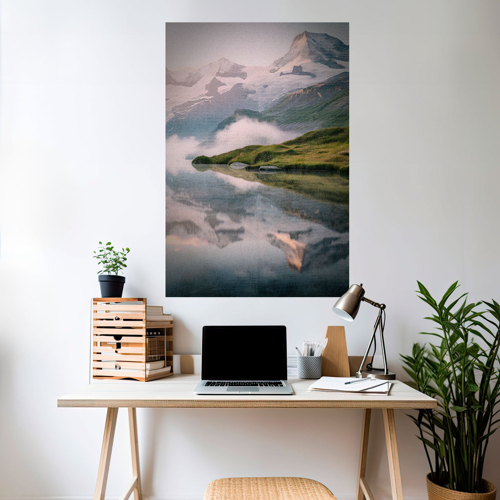 Affiche verticale autocollante FOGGY HORIZON