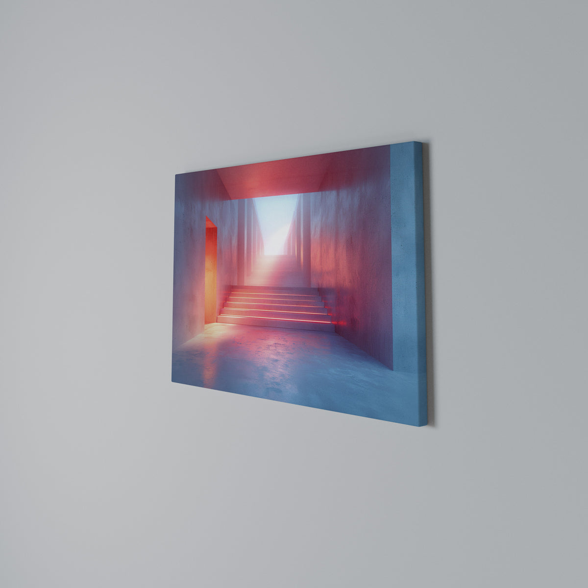 BRIGHT DIRECTION Horizontal Canvas Print