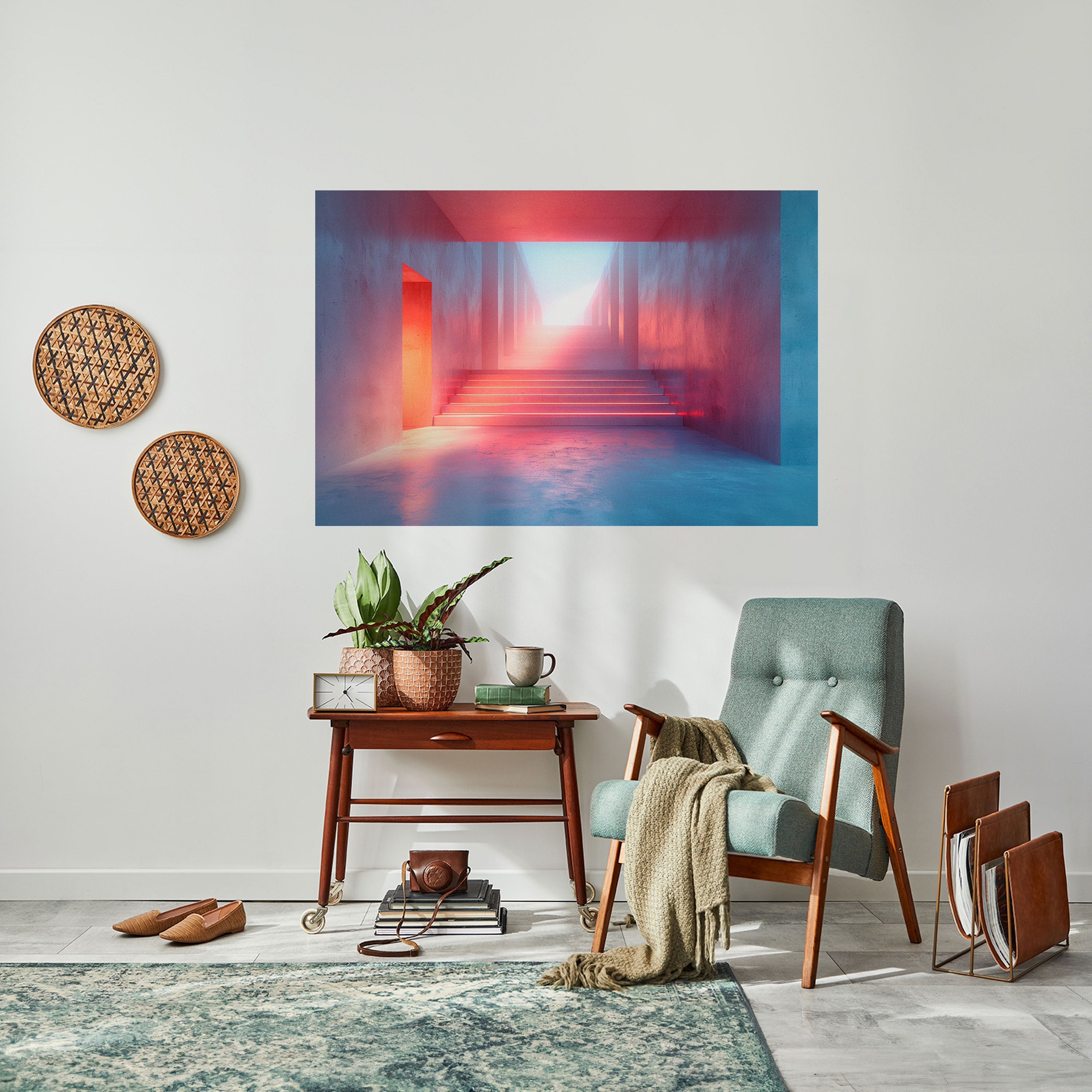 Affiche horizontale autocollante BRIGHT DIRECTION