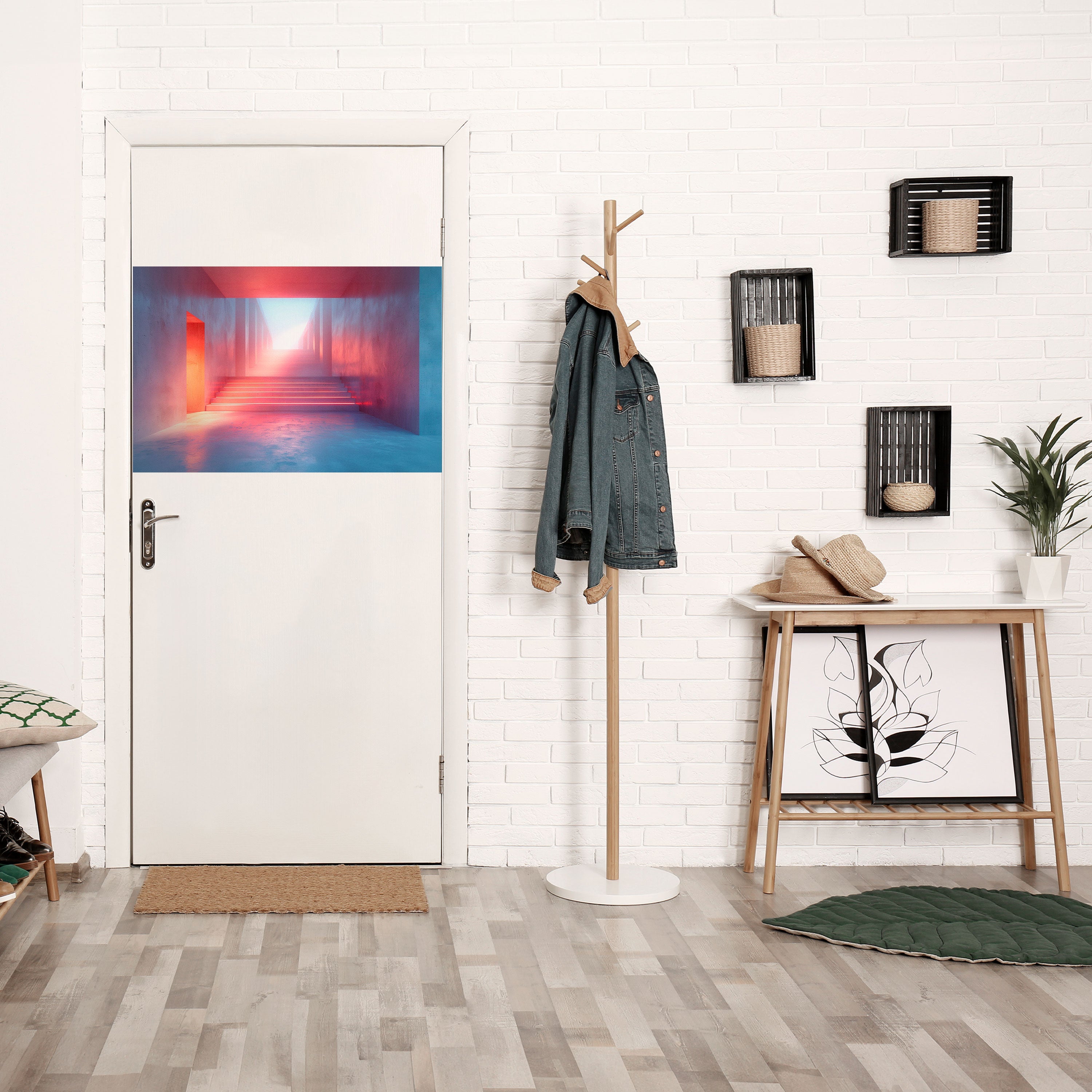 Affiche horizontale autocollante BRIGHT DIRECTION