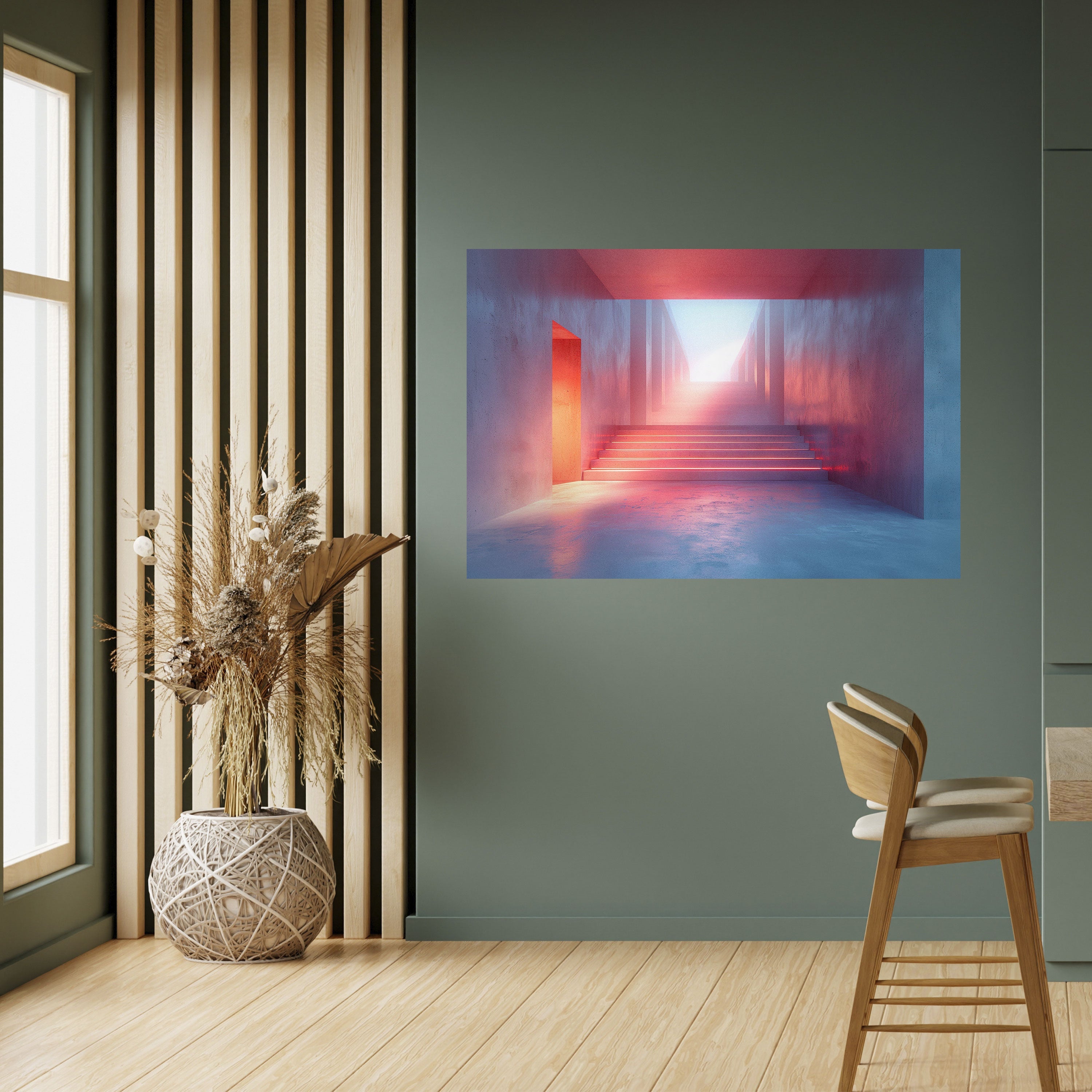 Affiche horizontale autocollante BRIGHT DIRECTION