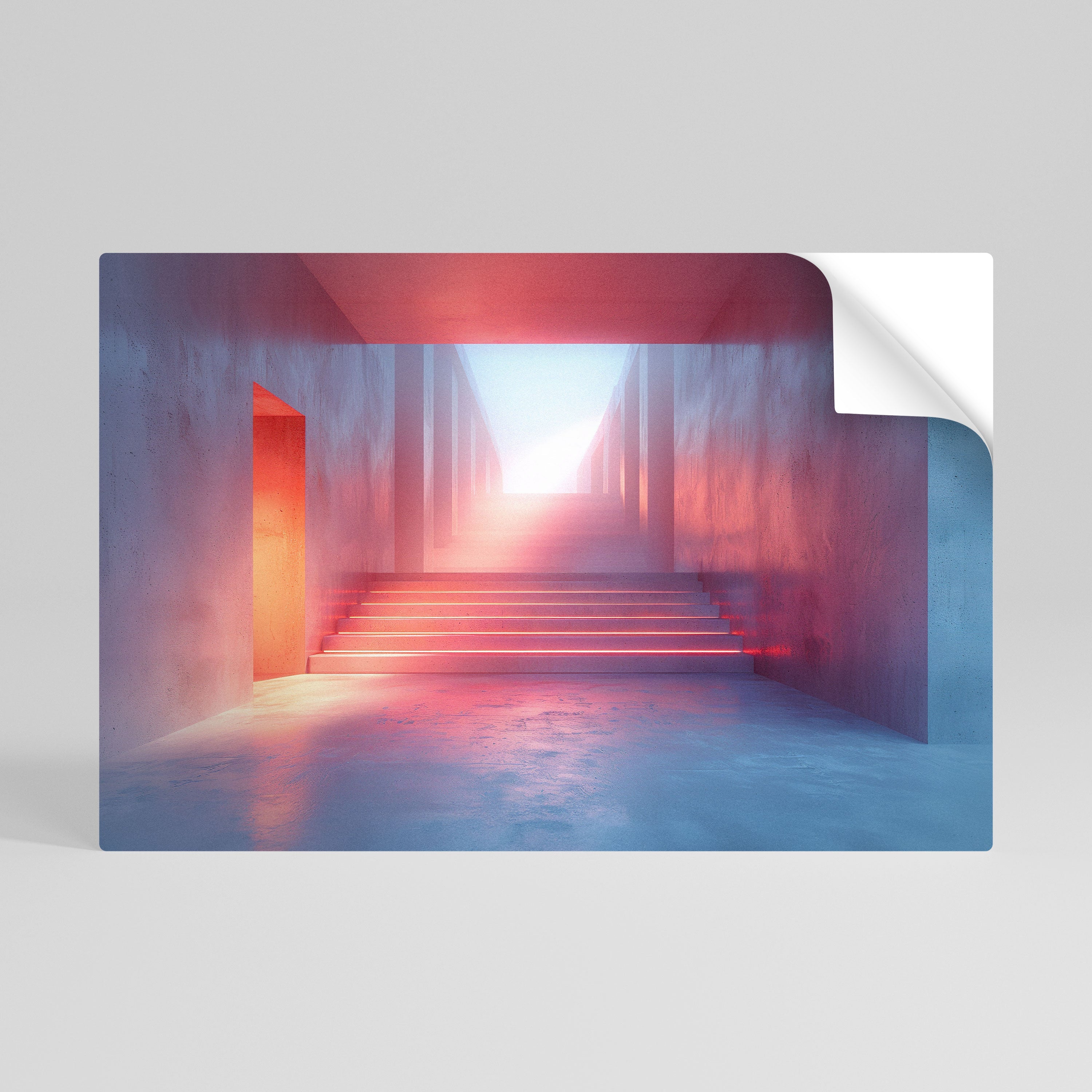 Affiche horizontale autocollante BRIGHT DIRECTION