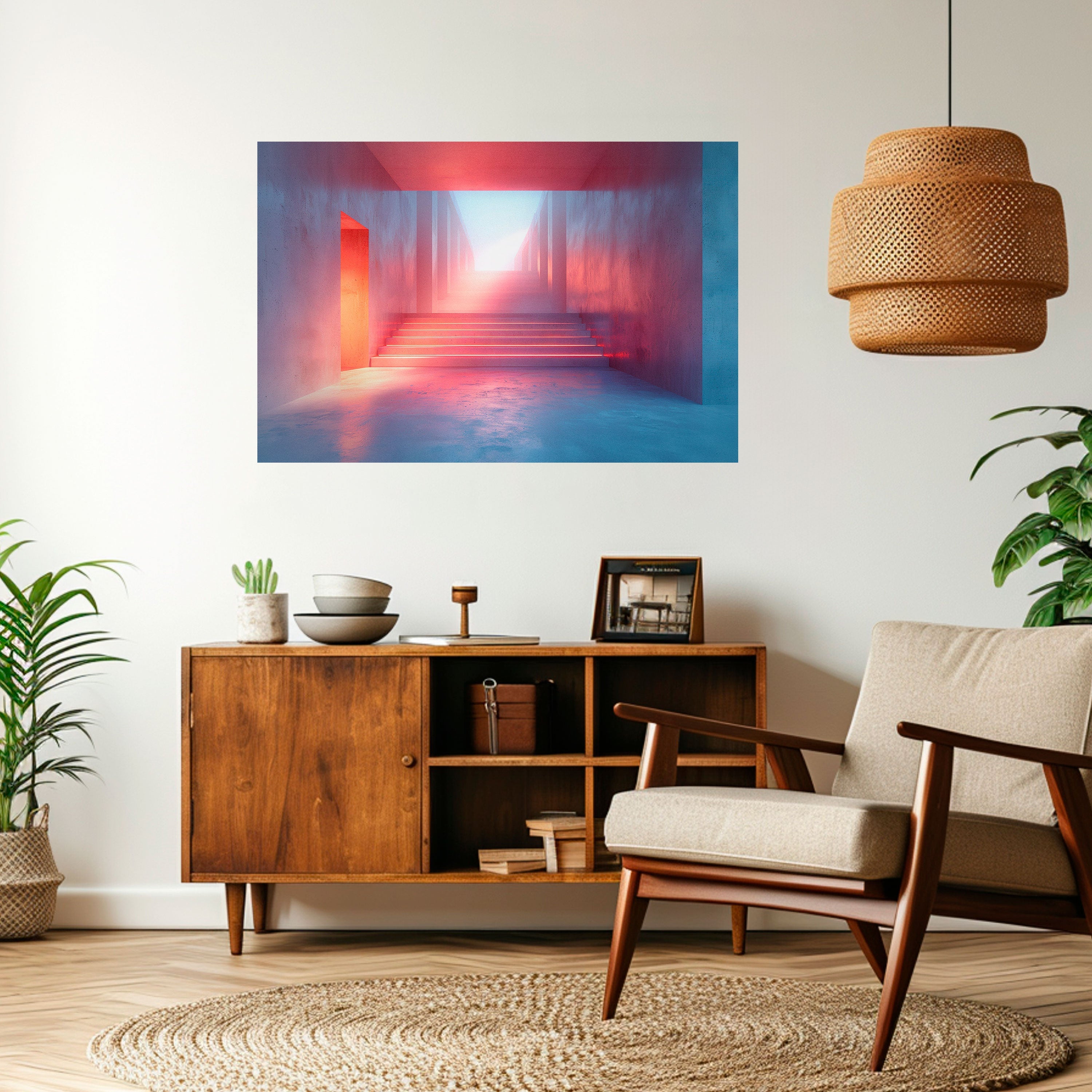 Affiche horizontale autocollante BRIGHT DIRECTION