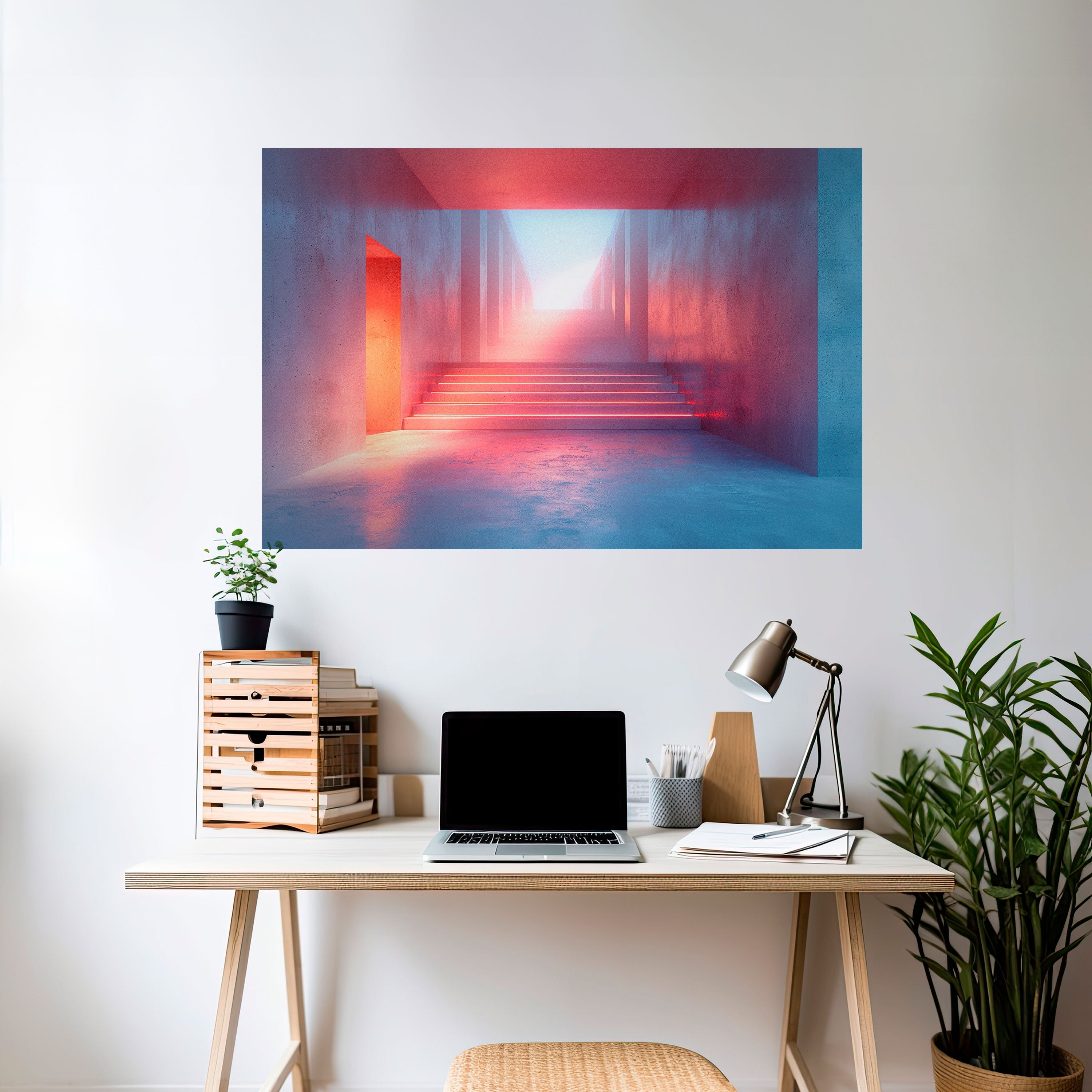 Affiche horizontale autocollante BRIGHT DIRECTION