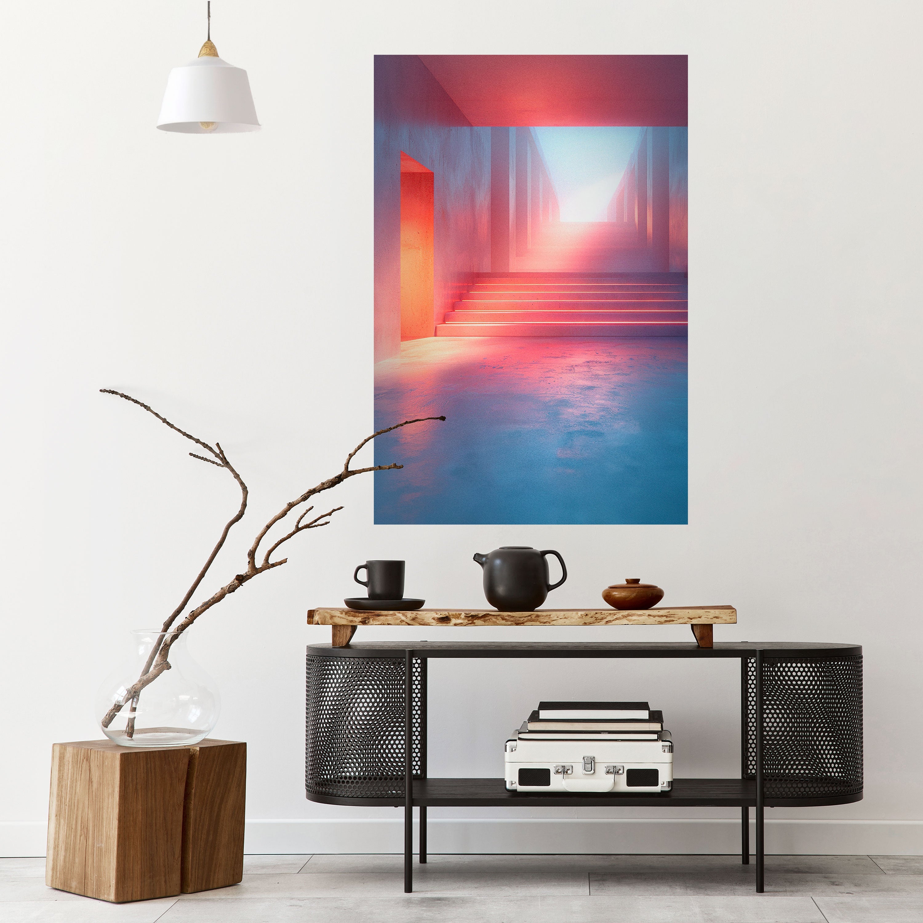 Affiche verticale autocollante BRIGHT DIRECTION