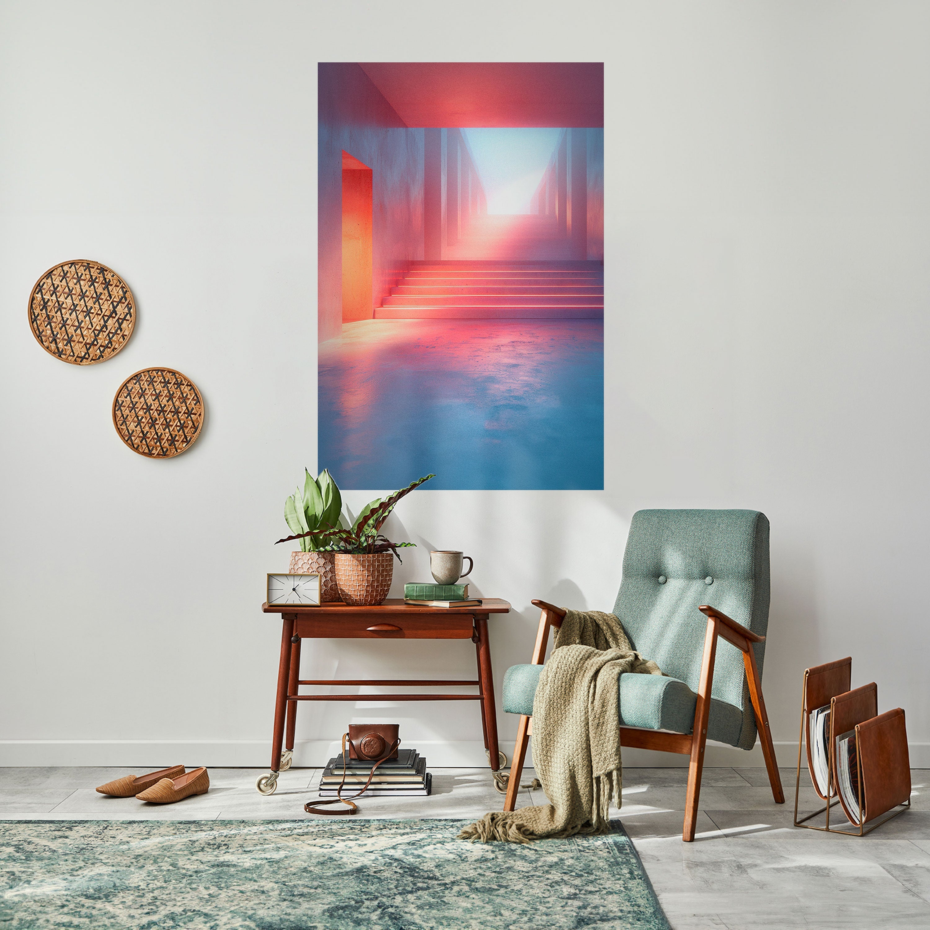 Affiche verticale autocollante BRIGHT DIRECTION