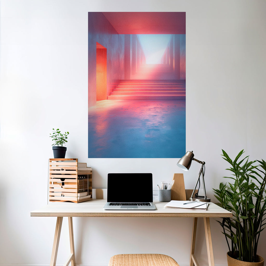 Affiche verticale autocollante BRIGHT DIRECTION