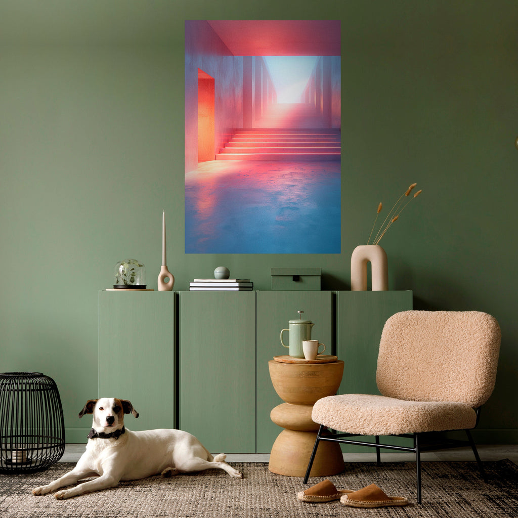 Affiche verticale autocollante BRIGHT DIRECTION