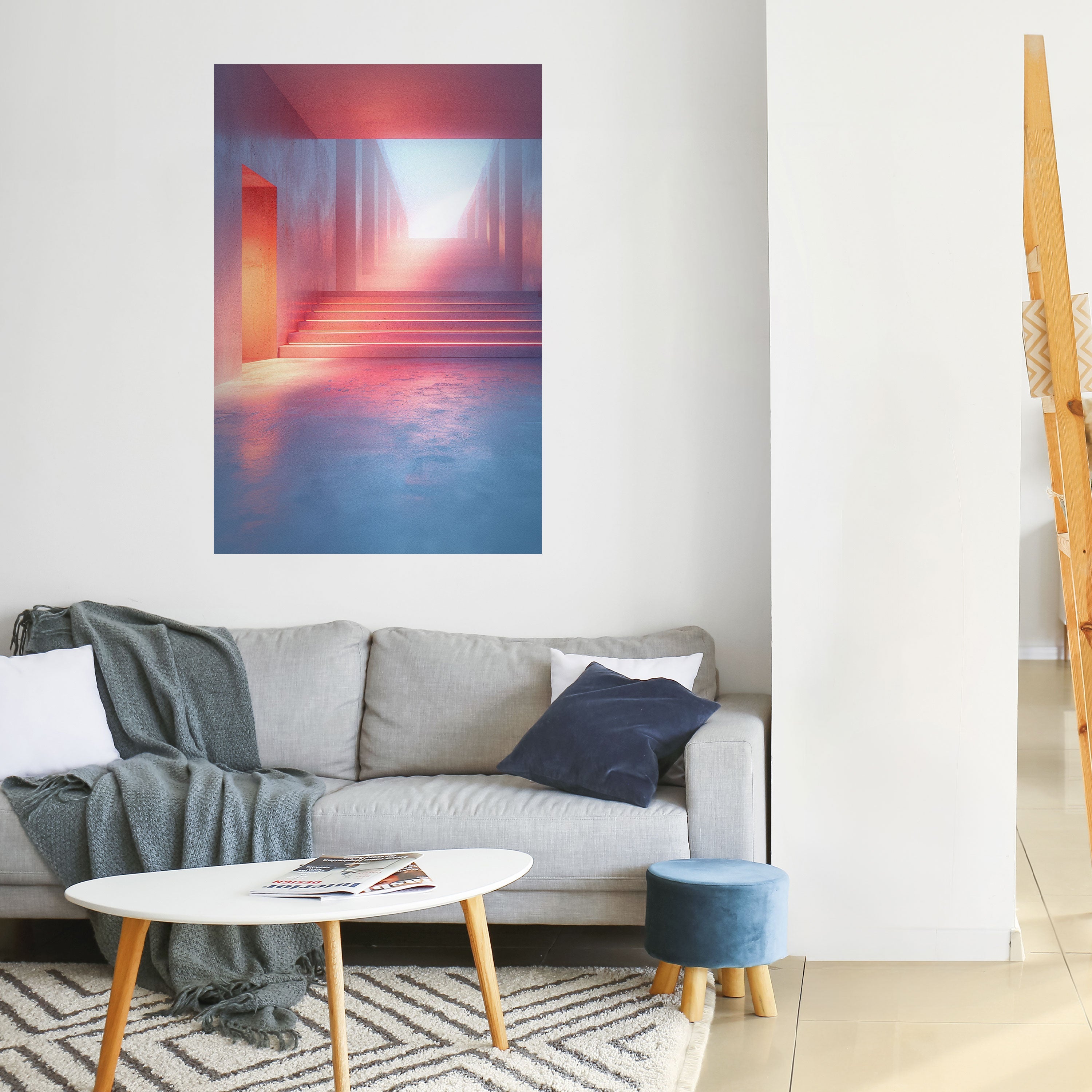 Affiche verticale autocollante BRIGHT DIRECTION