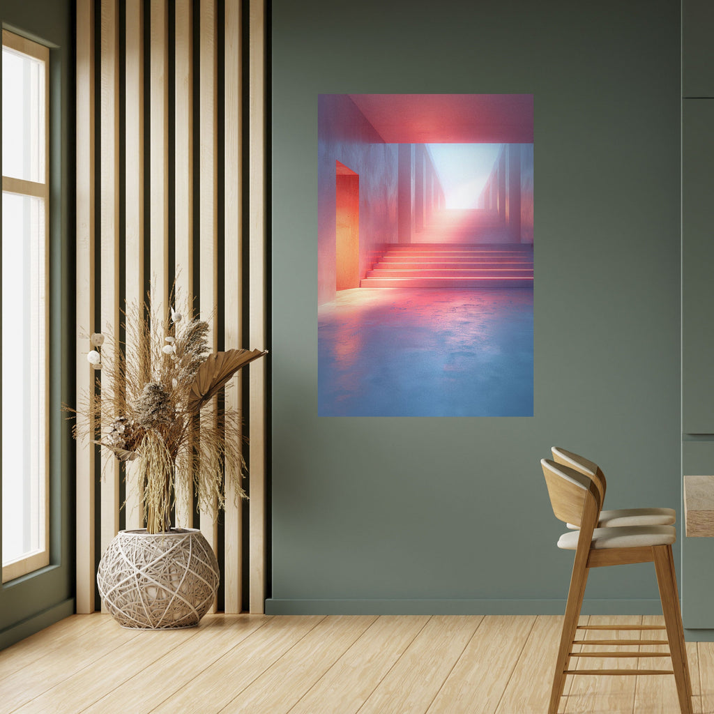 Affiche verticale autocollante BRIGHT DIRECTION