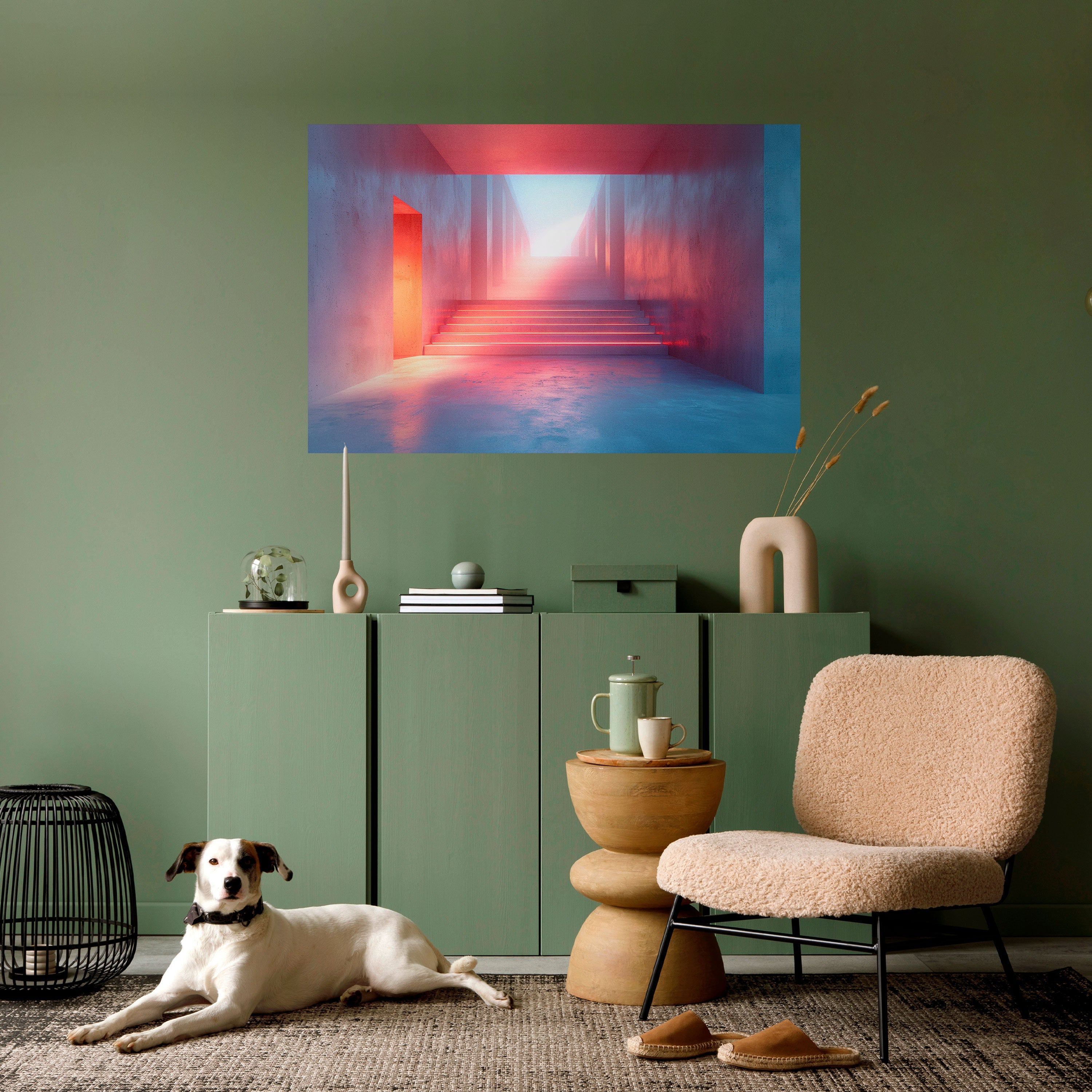 Affiche horizontale autocollante BRIGHT DIRECTION