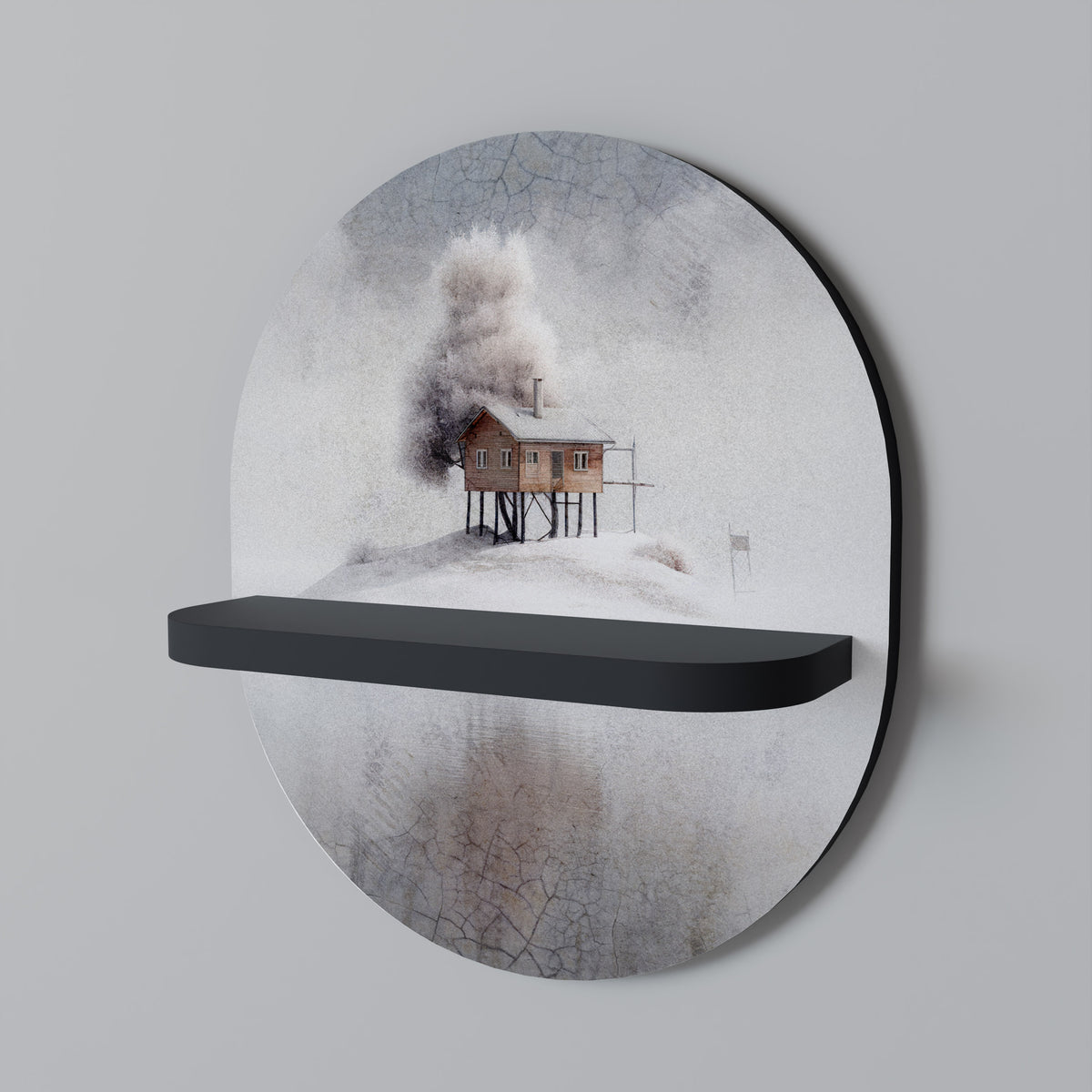 SILENT CABIN Art Shelf