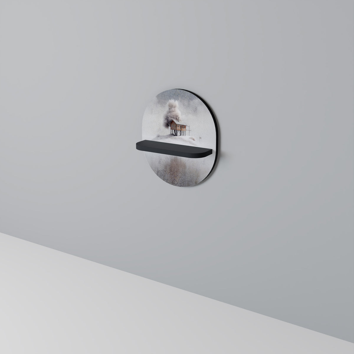 SILENT CABIN Art Shelf