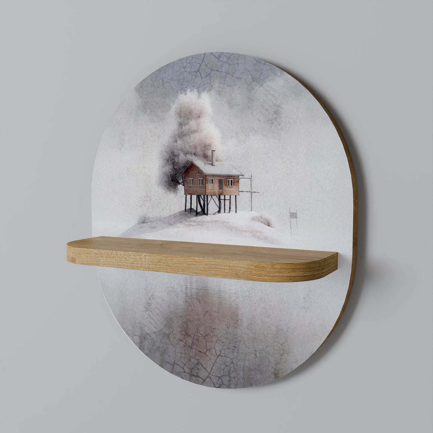 SILENT CABIN Art Shelf