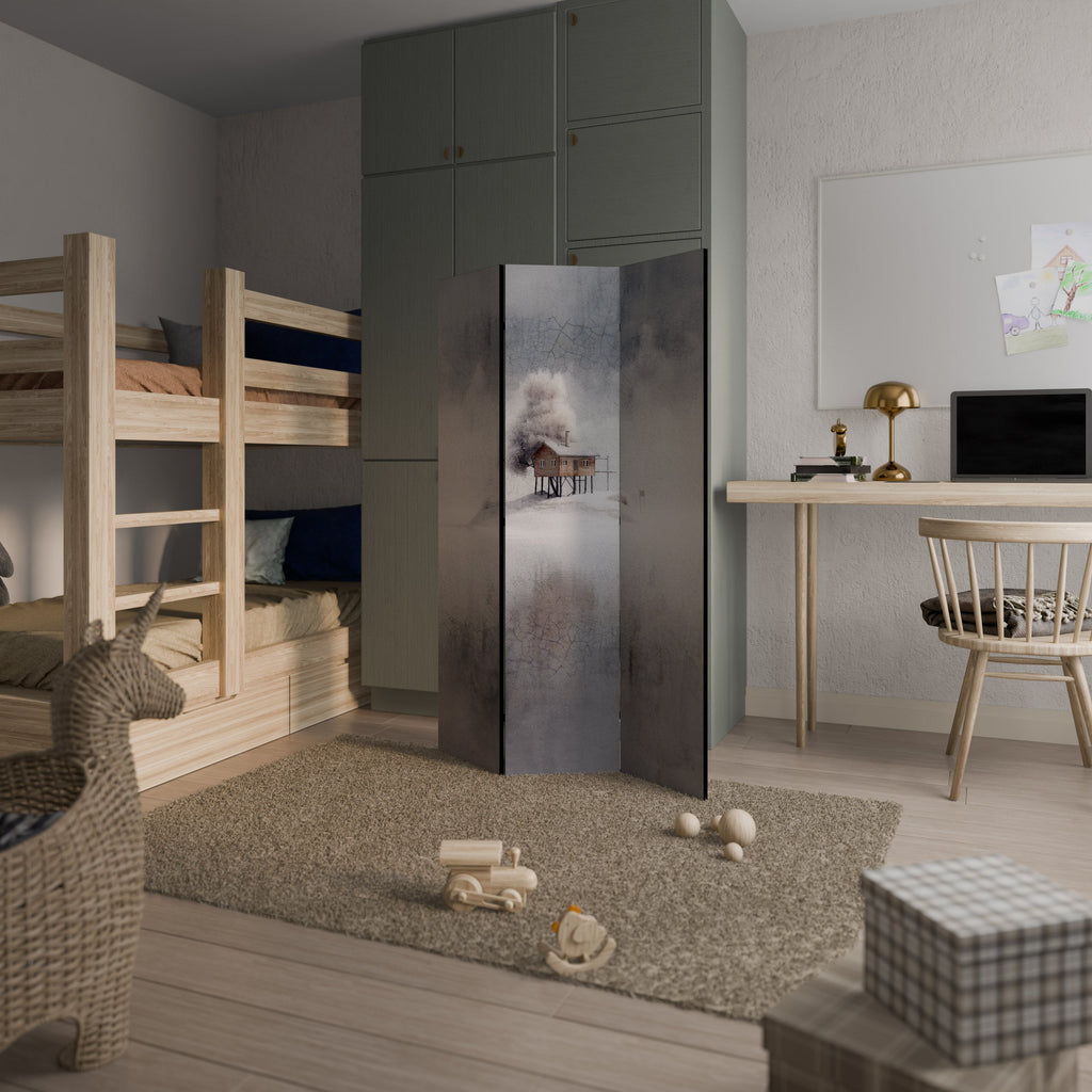 Cloison de séparation décorative à 3 panneaux SILENT CABIN