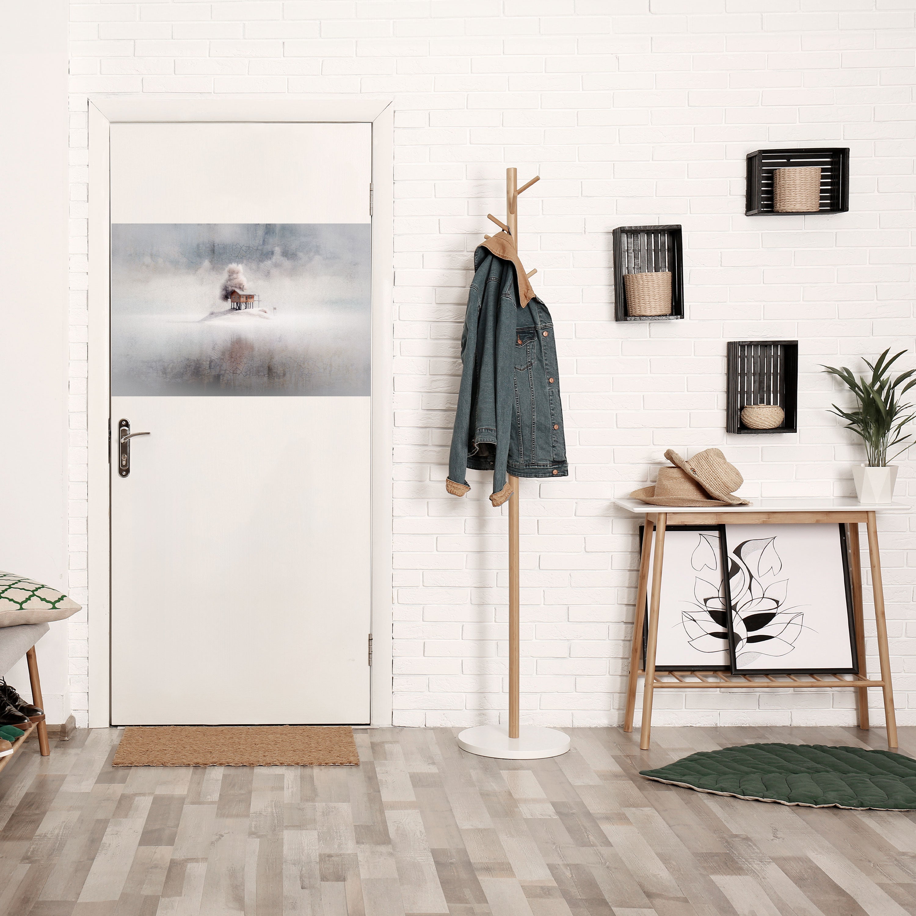 Affiche horizontale autocollante SILENT CABIN