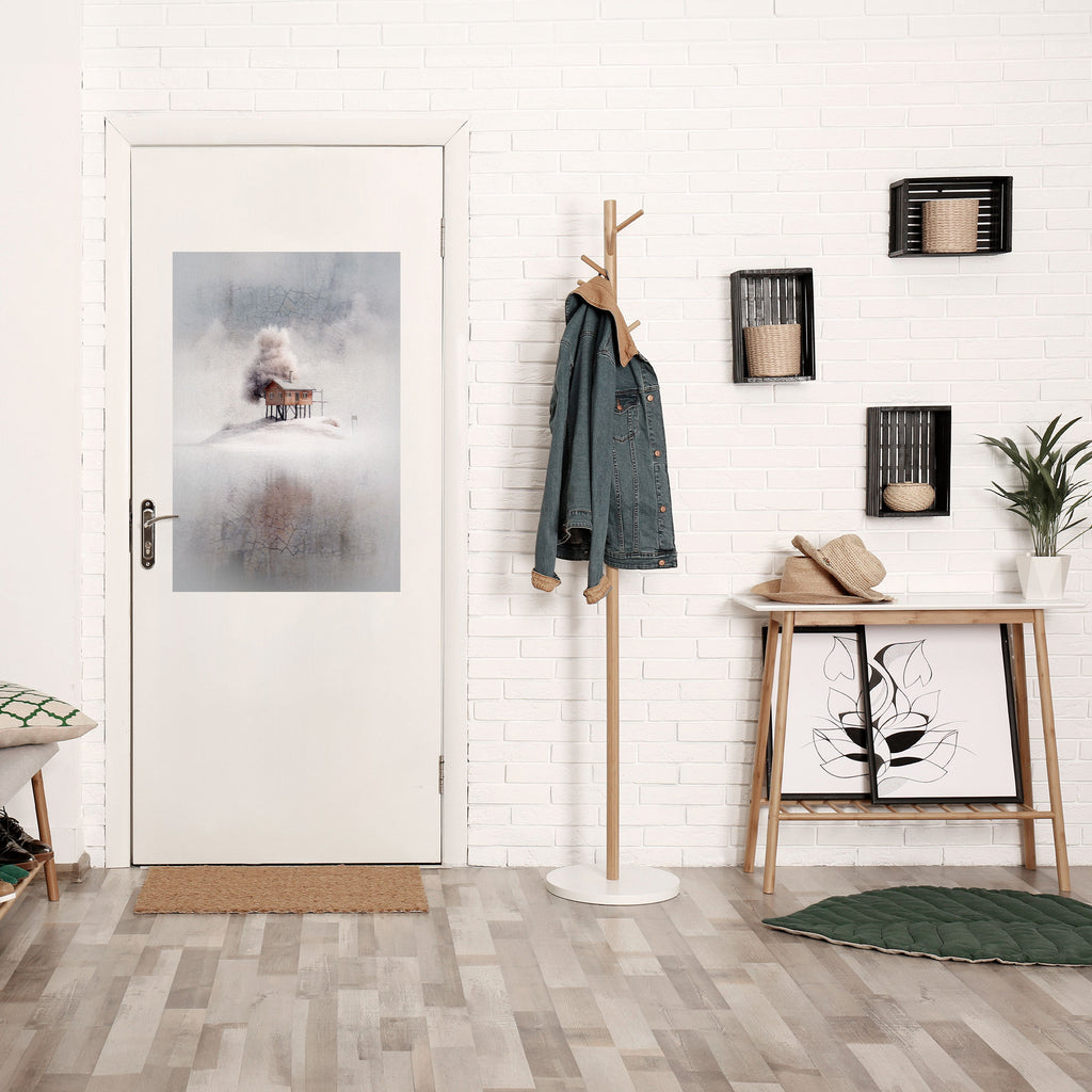 Affiche verticale autocollante SILENT CABIN