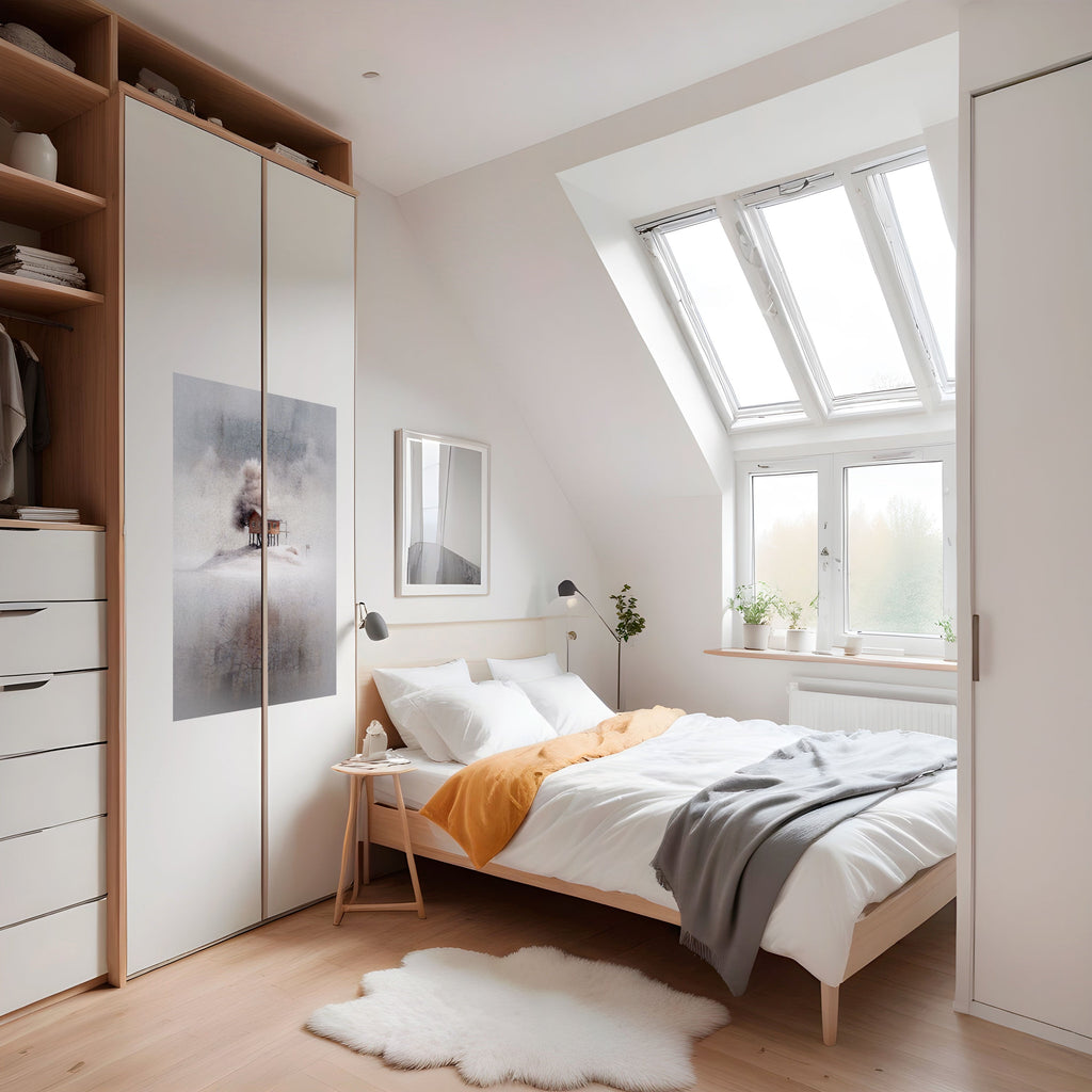 Affiche verticale autocollante SILENT CABIN