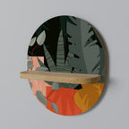 TROPICAL COMPOSITION Art Shelf