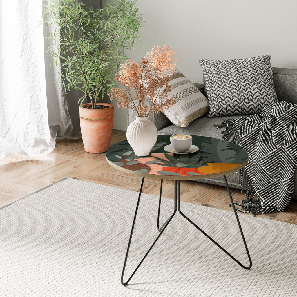 Table basse COMPOSITION TROPICALE 69