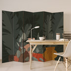 TROPICAL COMPOSITION 6-Panel Room Divider