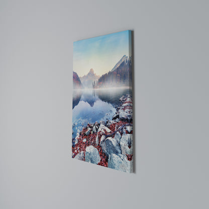 TRANQUIL WATERSCAPE Vertical Canvas Print