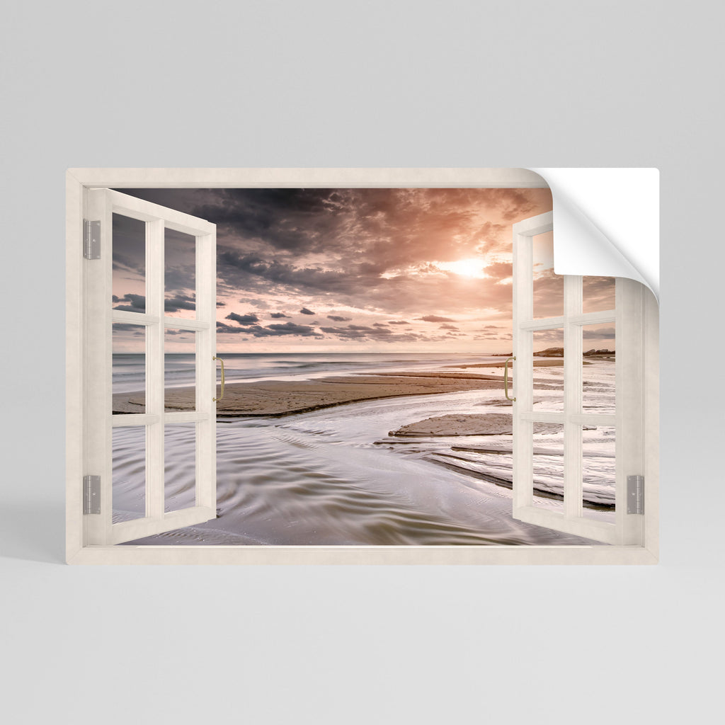 OPENING TO SERENITY Peel and Stick Horizontal Poster